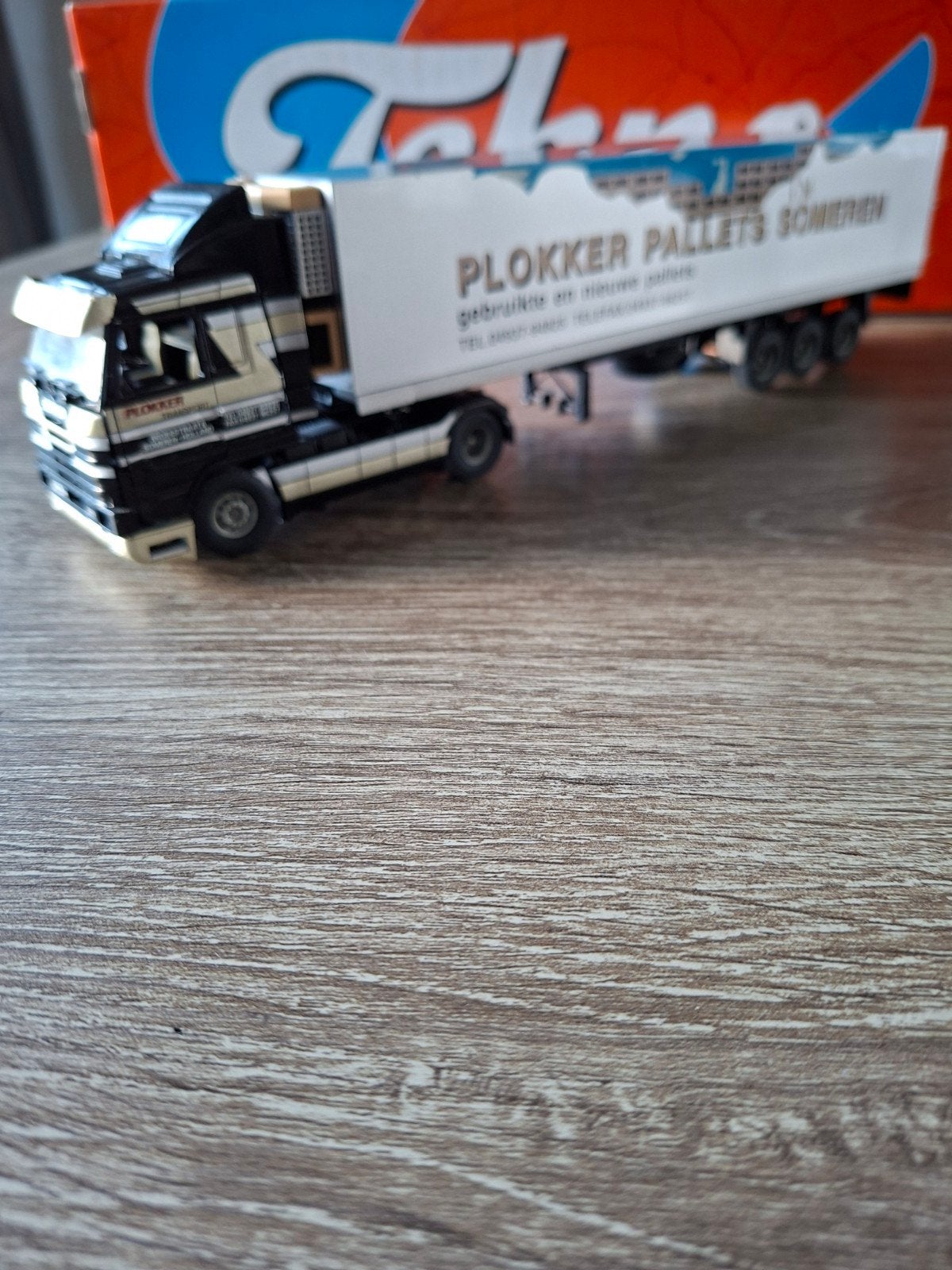 Tekno Scania Streamline  PLOKKER PALLETS, Ophalen of Verzenden, Zo goed als nieuw, Bus of Vrachtwagen, Tekno