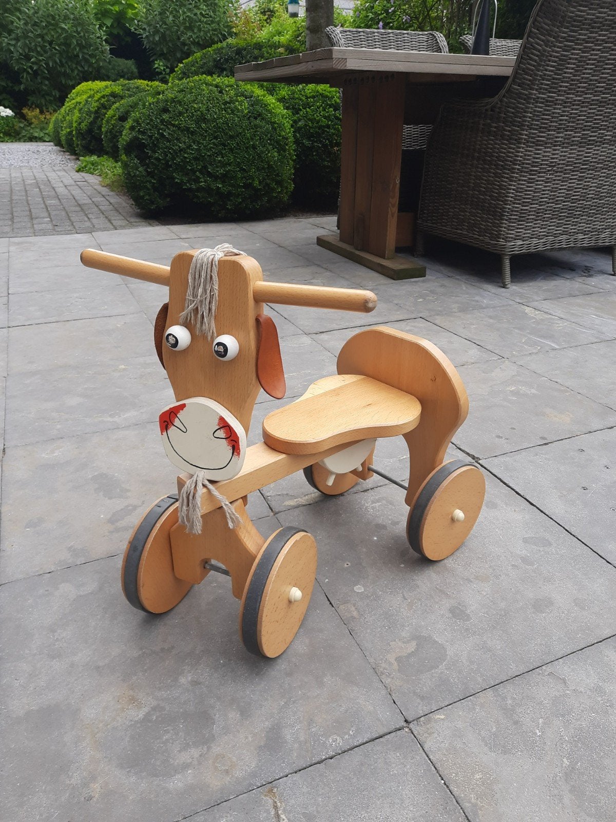 Janbibejan houten loopgeit voor kinderen, Ophalen, Gebruikt