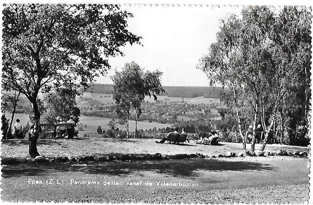 Epen Panorama Oude Gelopen Ansichtkaart ( 6037, Ophalen of Verzenden, 1960 tot 1980, Gelopen