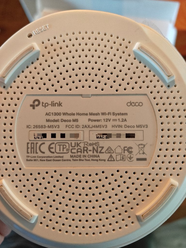 Foto 3 van TP-Link Deco M5 Mesh WiFi – 3-pack