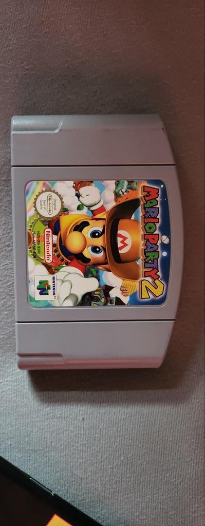 Mario Party 2 N64 - In plastic hoes, Spelcomputers en Games, Games | Nintendo 64, Gebruikt, Overige genres, Ophalen of Verzenden