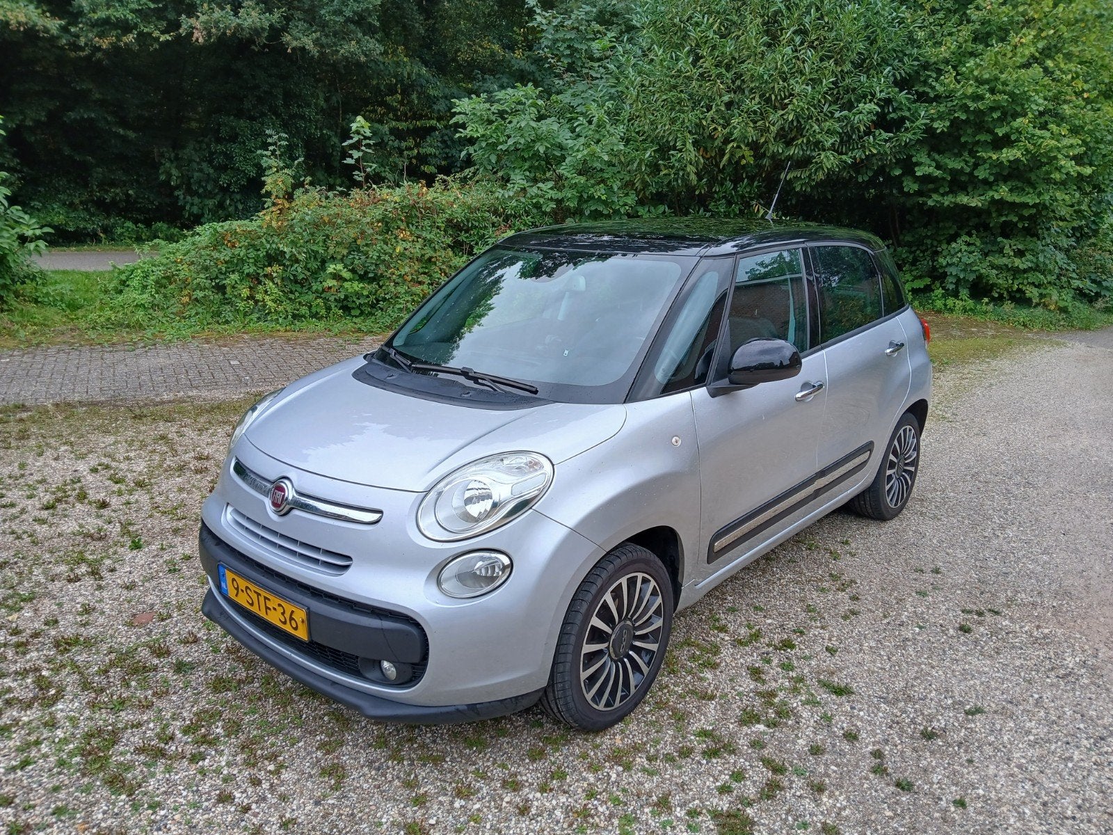 Fiat 500L 0.9 Twinair 2013, Auto's, Origineel Nederlands, Handgeschakeld, Grijs, Particulier