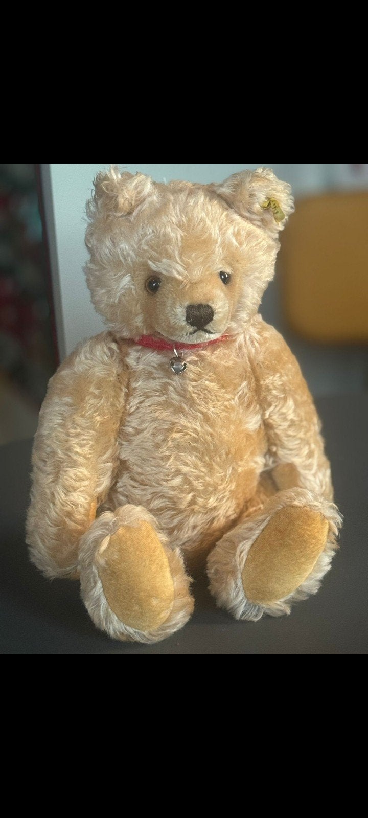 Klassieke Steiff teddy beer, Ophalen of Verzenden, Stoffen beer, Steiff