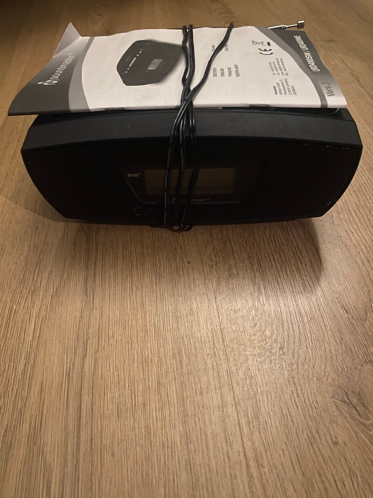 Soundmaster URD480SW DAB+ Radio met CD-speler, Audio, Tv en Foto, Radio's, Ophalen of Verzenden, Zo goed als nieuw, Radio, Met cd-speler