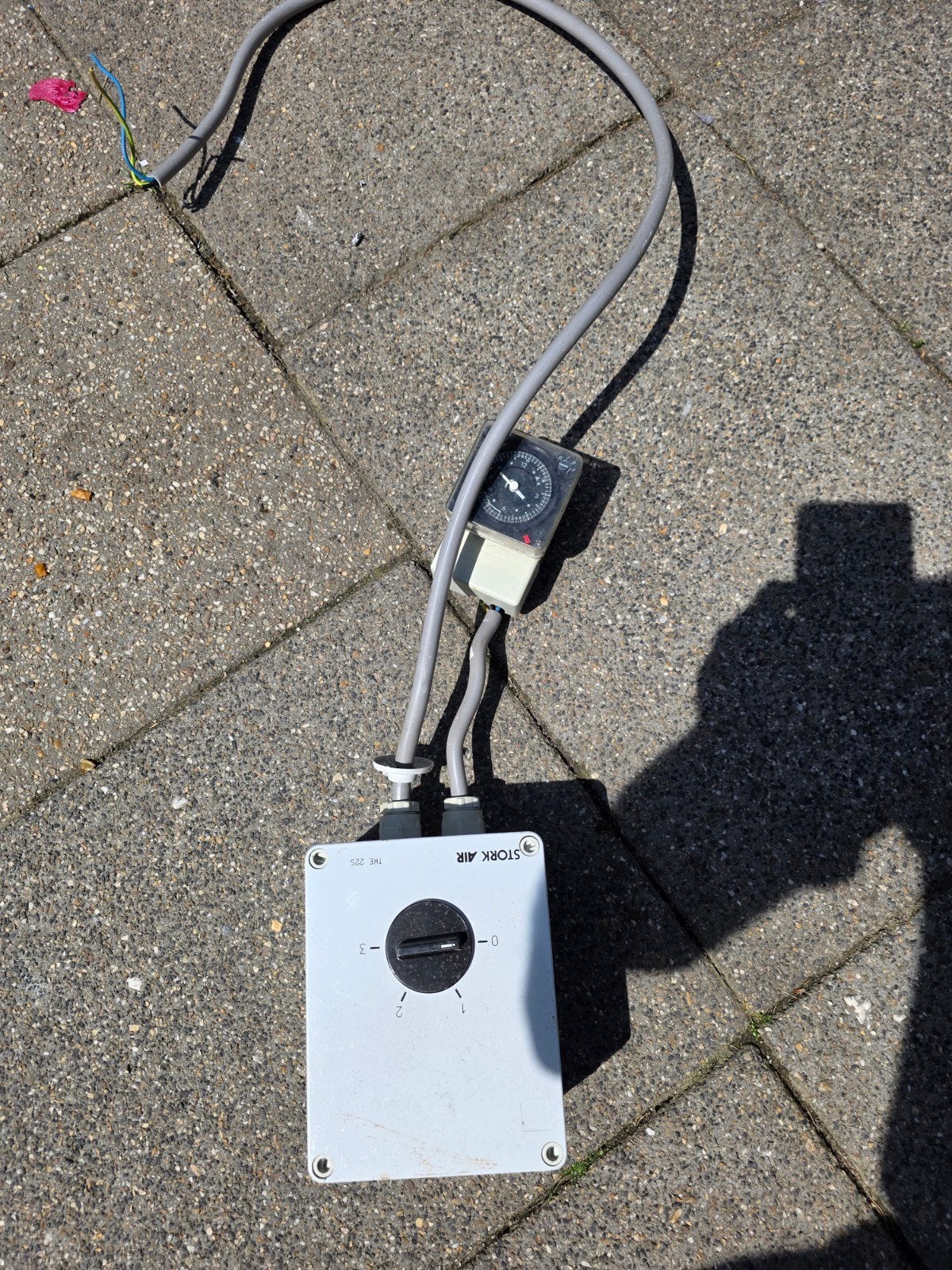 Stork Air Ventilator Regelaar met Timer - Bieden, Gebruikt, 3 snelheden of meer, Ophalen of Verzenden, Ventileren