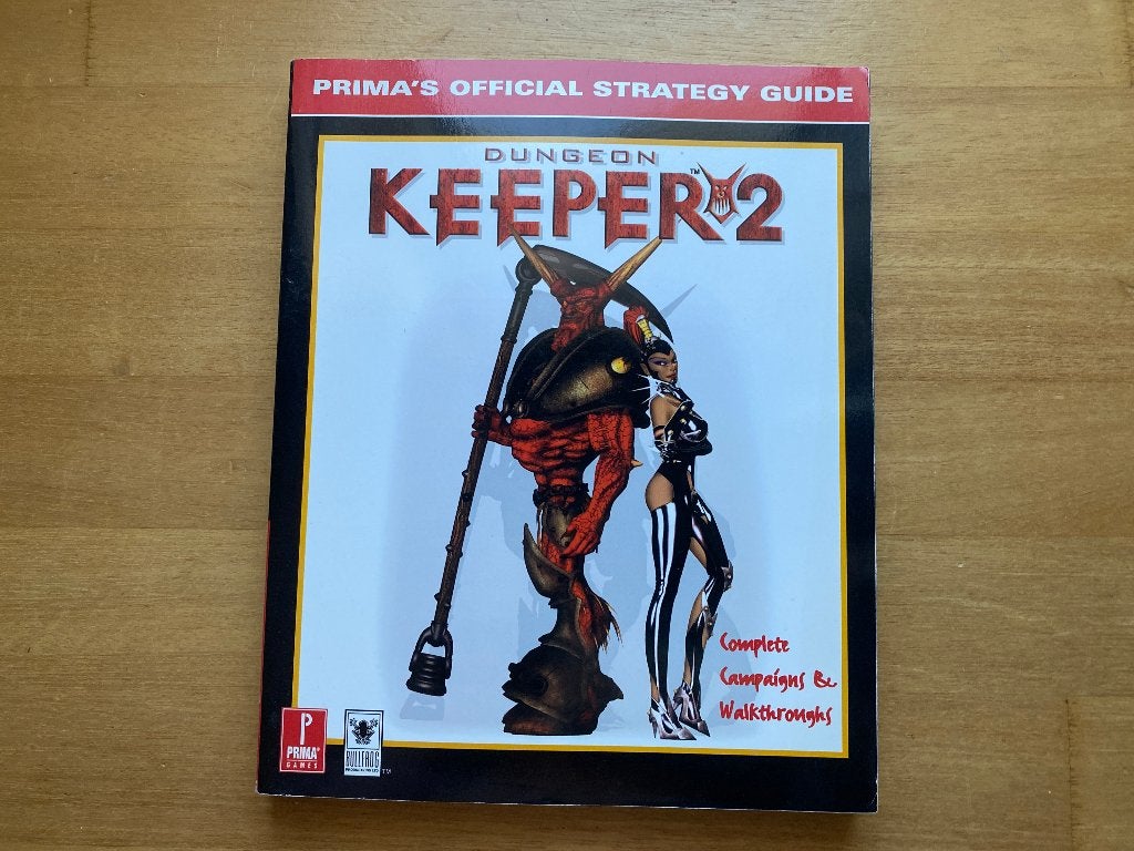 Dungeon keeper 2 pc strategy guide, Vanaf 18 jaar, 1 speler, Racen en Vliegen, Ophalen of Verzenden