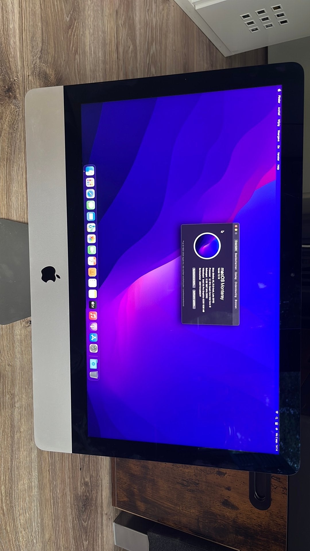 Imac 21,5 inch retina 4K late 2015, IMac, Ophalen of Verzenden, Zo goed als nieuw, 21.5 inch
