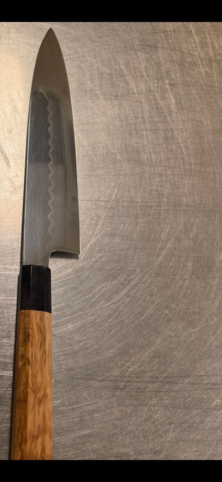 Japanse koksmes gyuto honyaki, Huis en Inrichting, Ophalen of Verzenden, Nieuw