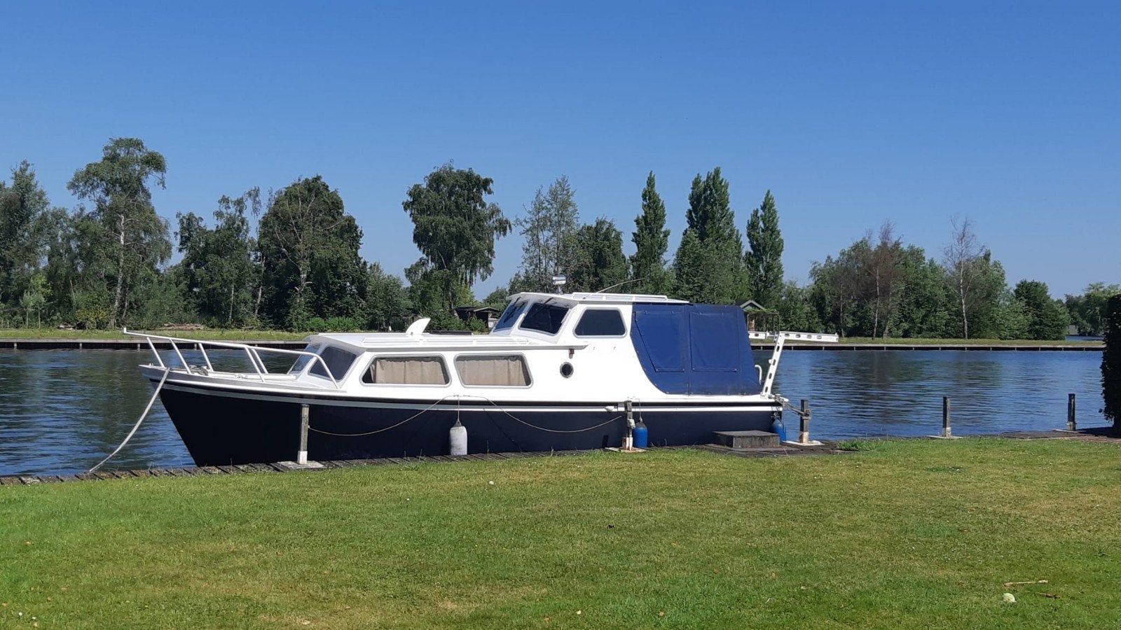 Nette en complete Rijnlandkruiser met veel comfort, Watersport en Boten, Motorboten en Motorjachten, Overige merken, 9 m, Binnenboordmotor
