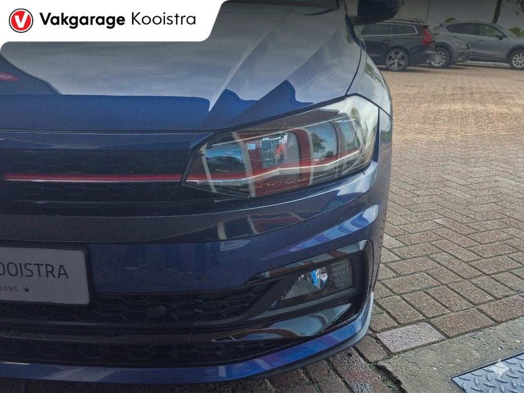 Volkswagen Polo 2.0 TSI GTI|DSG|Carplay|Virtual|ACC, 12 maanden, Stof, Gebruikt, Zwart