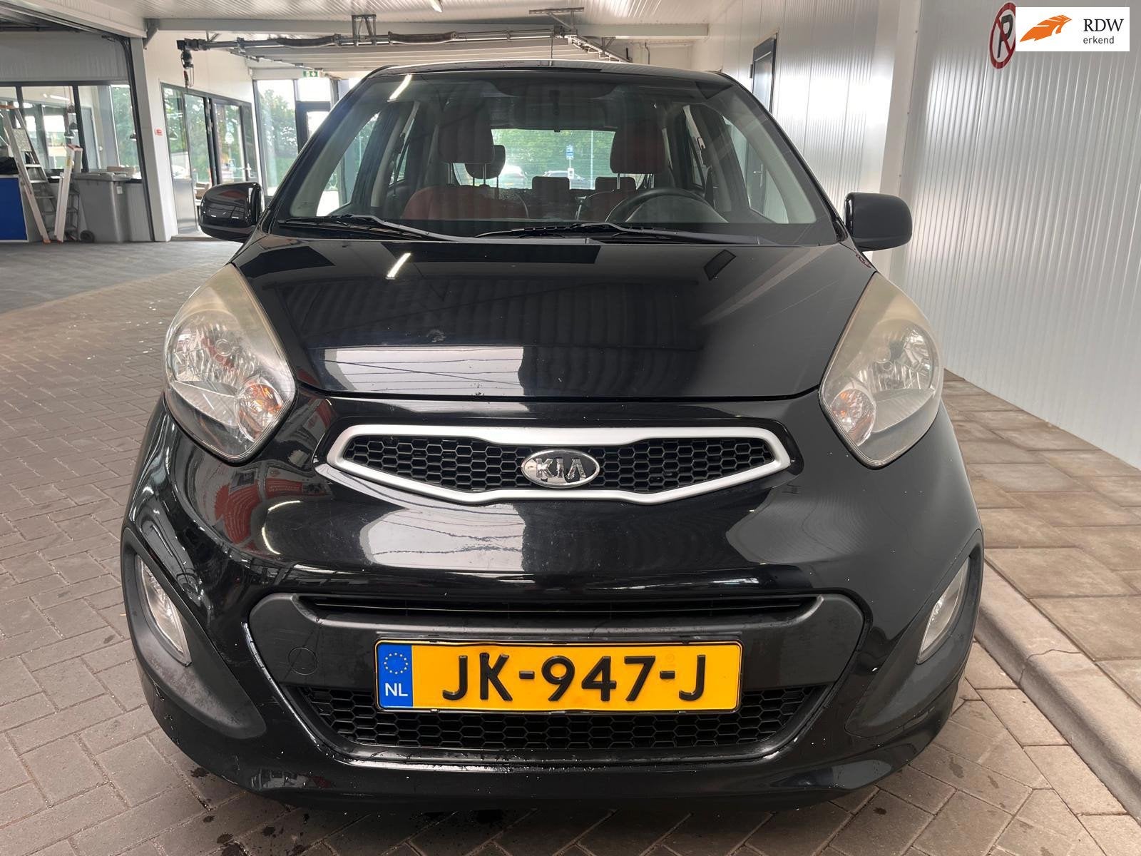 Kia Picanto 1.0 CVVT Airco, Auto's, Voorwielaandrijving, Euro 5, Gebruikt, 400 kg