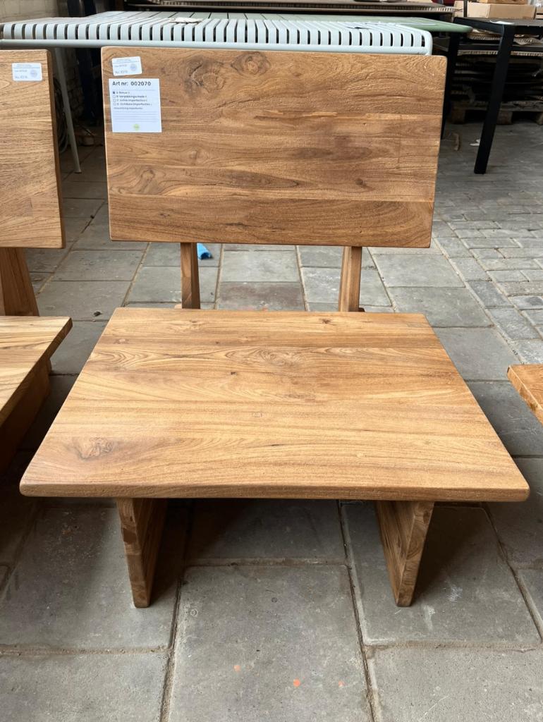 Raw Materials Loungestoel Thar Teak | Van €579,50 nu, Kunststof, Raw Materials, Raw Materials, Nieuw
