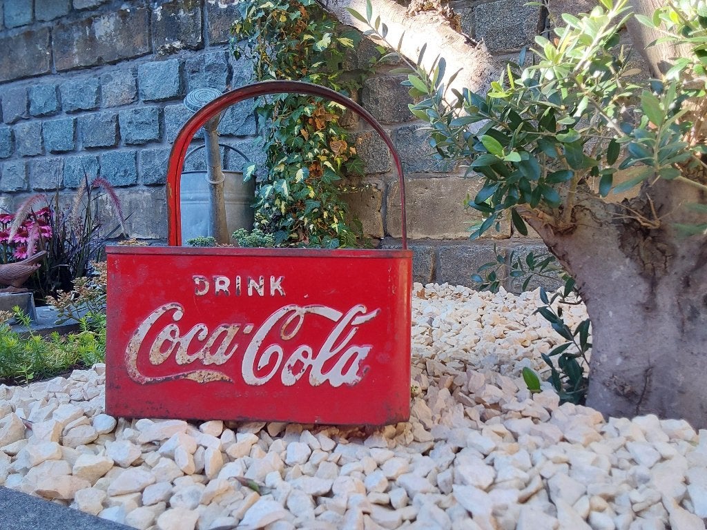Coca Cola Carrier jaar +- 1945 Origineel, Ophalen of Verzenden, Gebruikt, Gebruiksvoorwerp