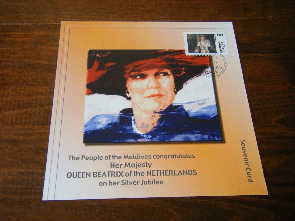 Kaart - Koningin Beatrix, Verzamelen, Ophalen of Verzenden, Zo goed als nieuw, Kaart, Foto of Prent