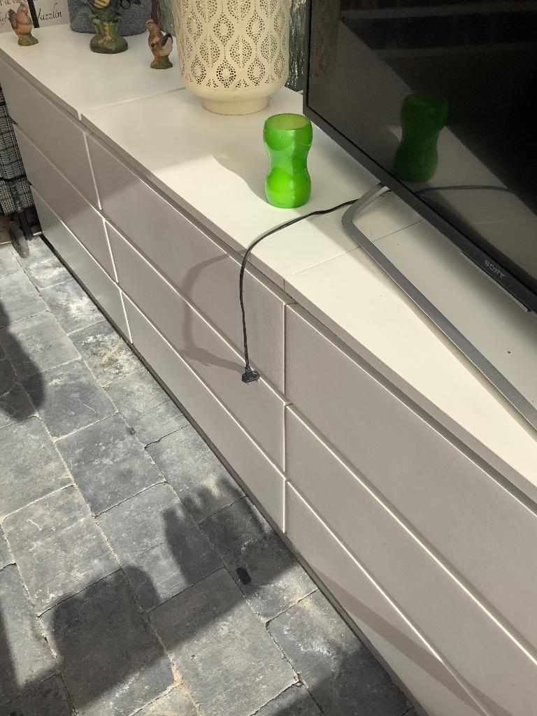 3 Laden kastjes van IKEA 80 H en 80 br en 1 hoge kast 1,25 H, Huis en Inrichting, Kasten | Ladekasten, Ophalen, Gebruikt, 50 tot 100 cm