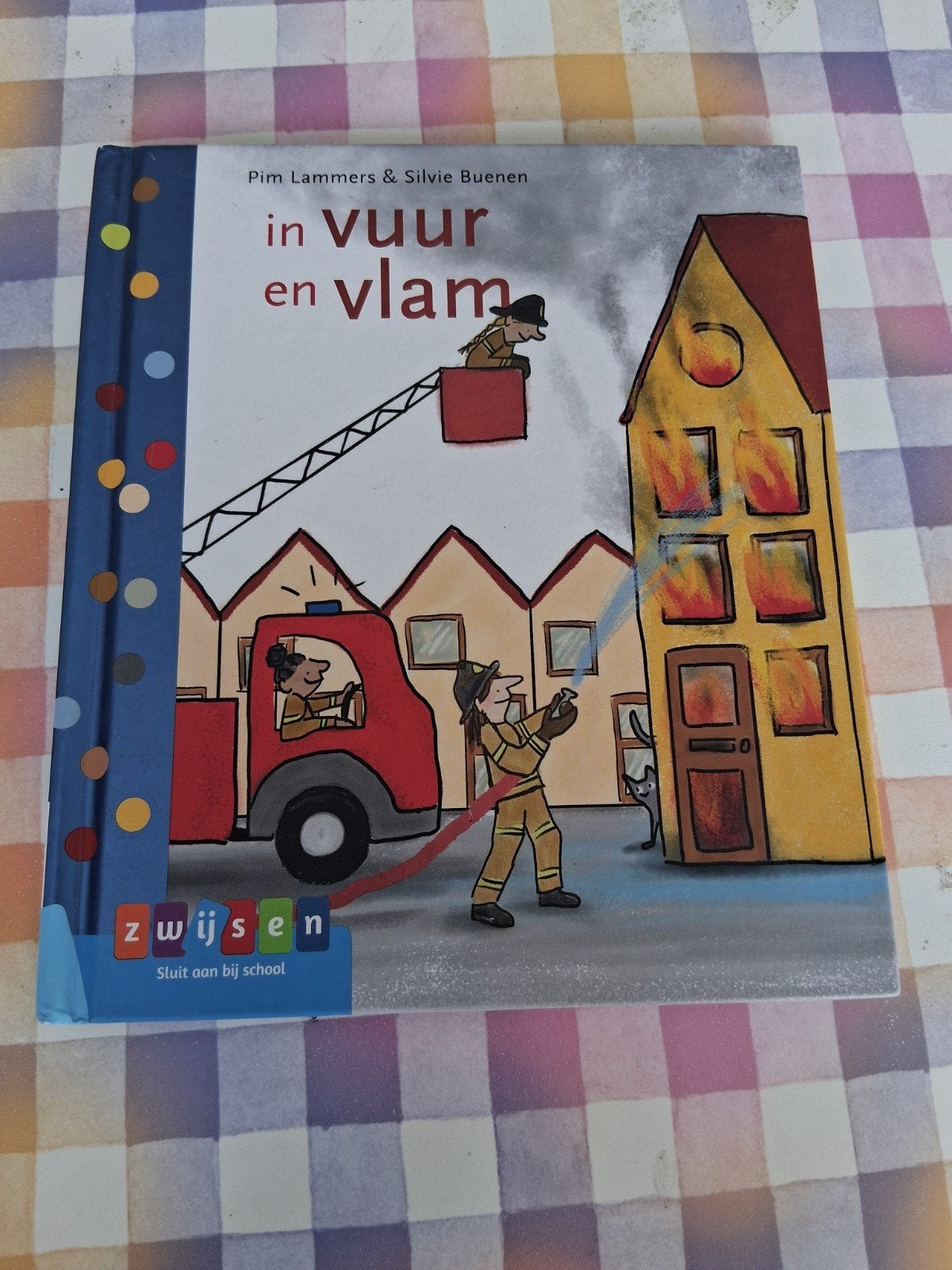 boek in vuur en vlam - avi M3, Boeken, Ophalen of Verzenden, Gelezen, Fictie algemeen
