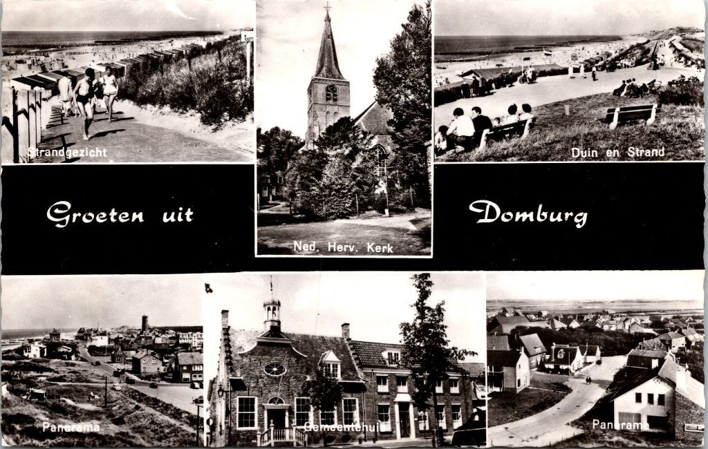 Domburg - 12 ansichtkaarten groeten uit