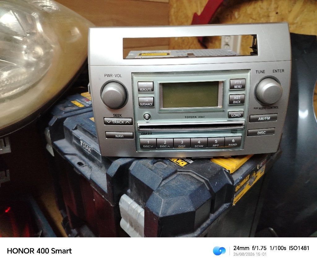 Toyota radio cd navi, Ophalen of Verzenden, Zo goed als nieuw
