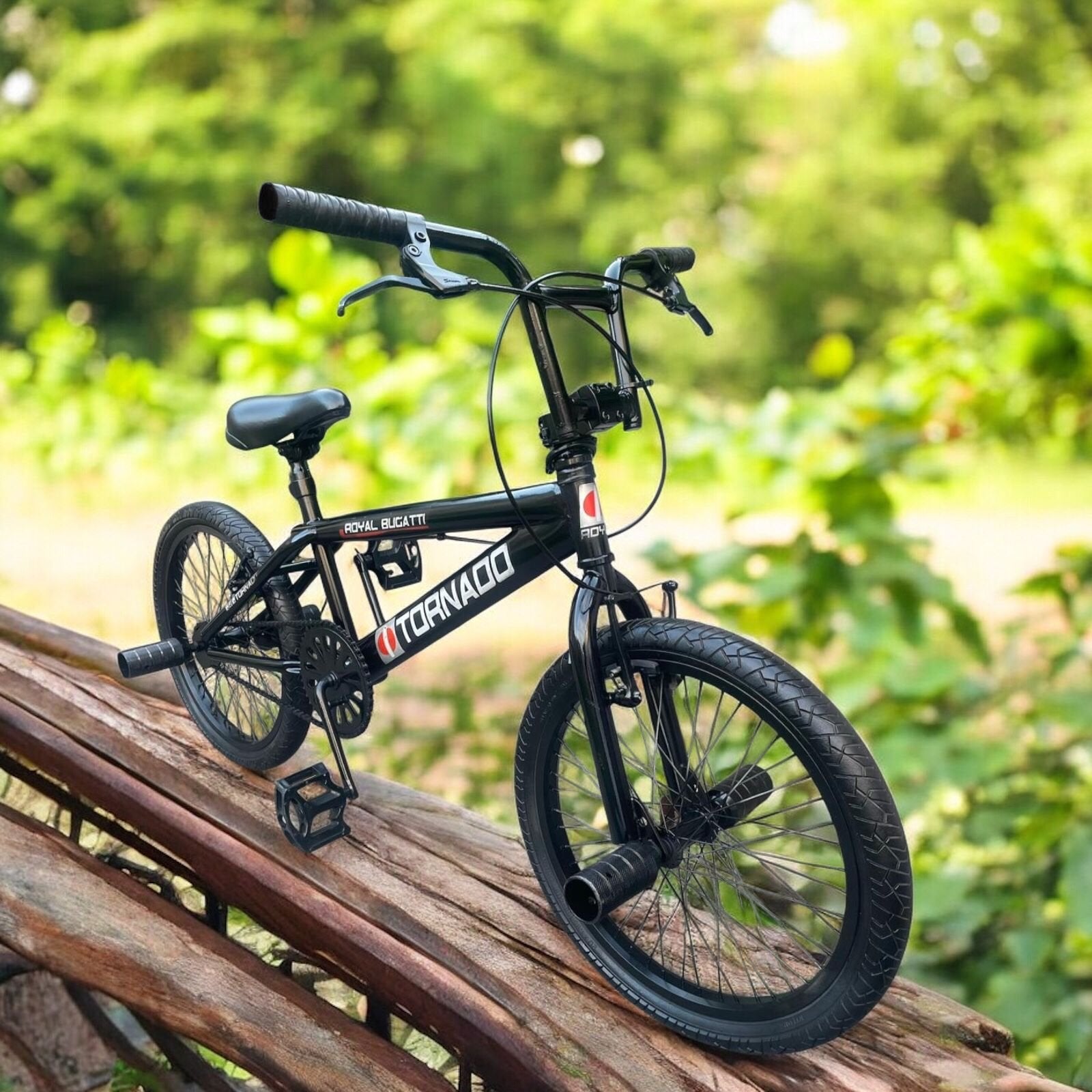 20 inch BMX Crossfiets met 360 stuur en pegs, Ophalen, Zo goed als nieuw, 16 tot 20 inch