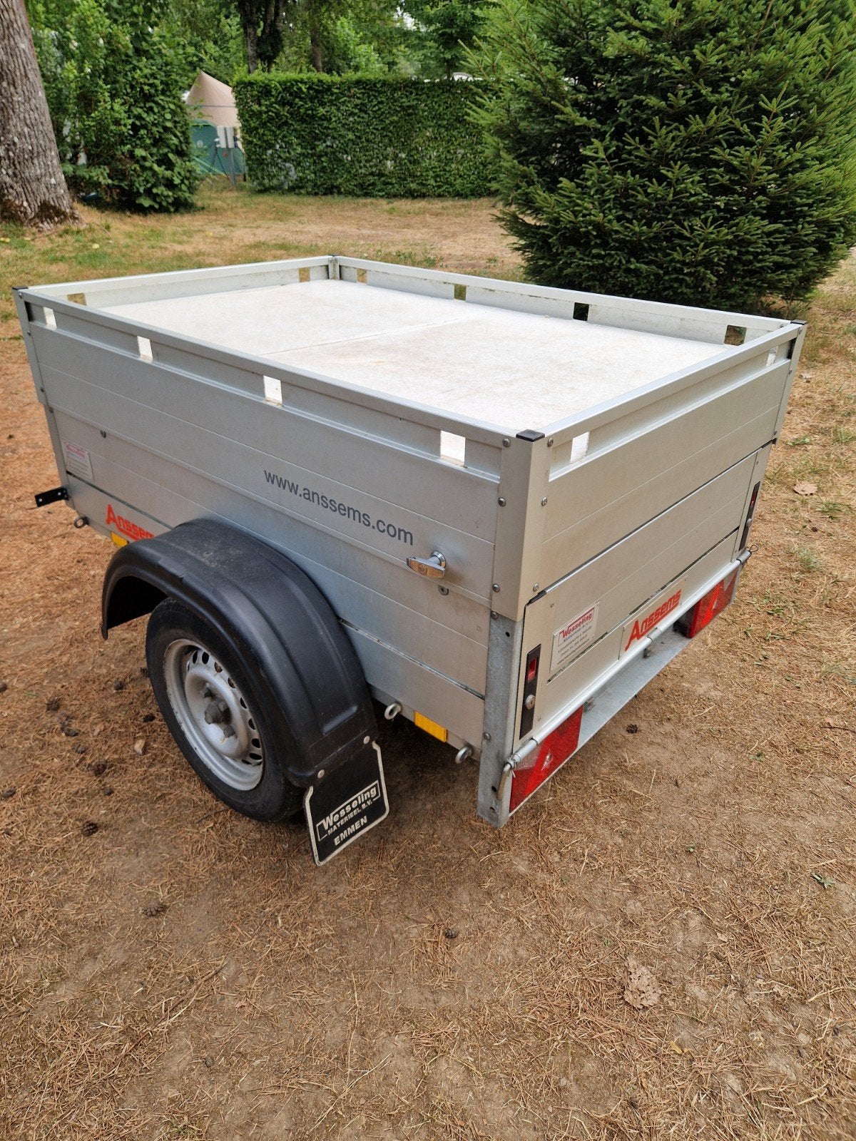 Anssems GT- 750 Bagagewagen, Ophalen, Gebruikt