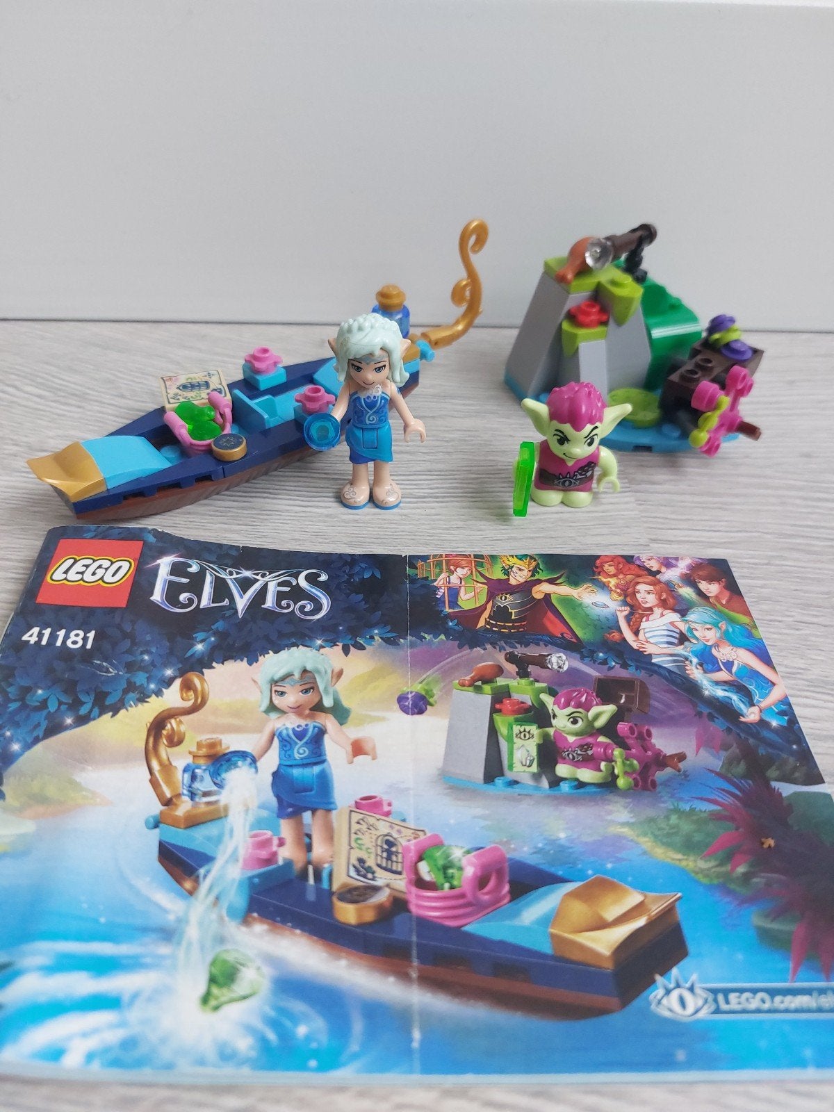 Lego Elves 41181 Naida's Gondola & The Goblin Thief!
Complee, Overige thema's, Lego, Ophalen of Verzenden, Zo goed als nieuw