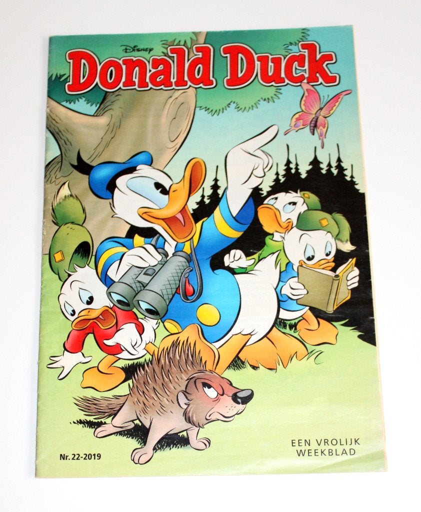 Donald Duck magazine tijdschrift nr 22 - 2019 ZGAN, Eén stripboek, Ophalen of Verzenden, Zo goed als nieuw