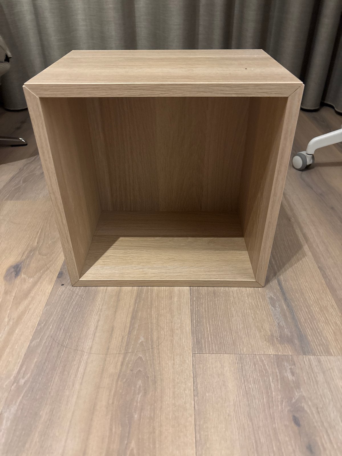 Houten opbergkubus ikea eket, Ophalen, Zo goed als nieuw