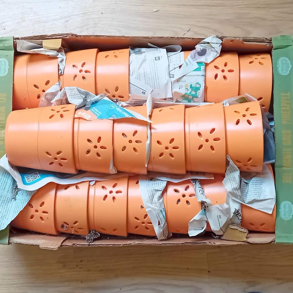 overpotten, Tuin en Terras, Bloempotten, Ophalen, Rond, Binnen, Zo goed als nieuw