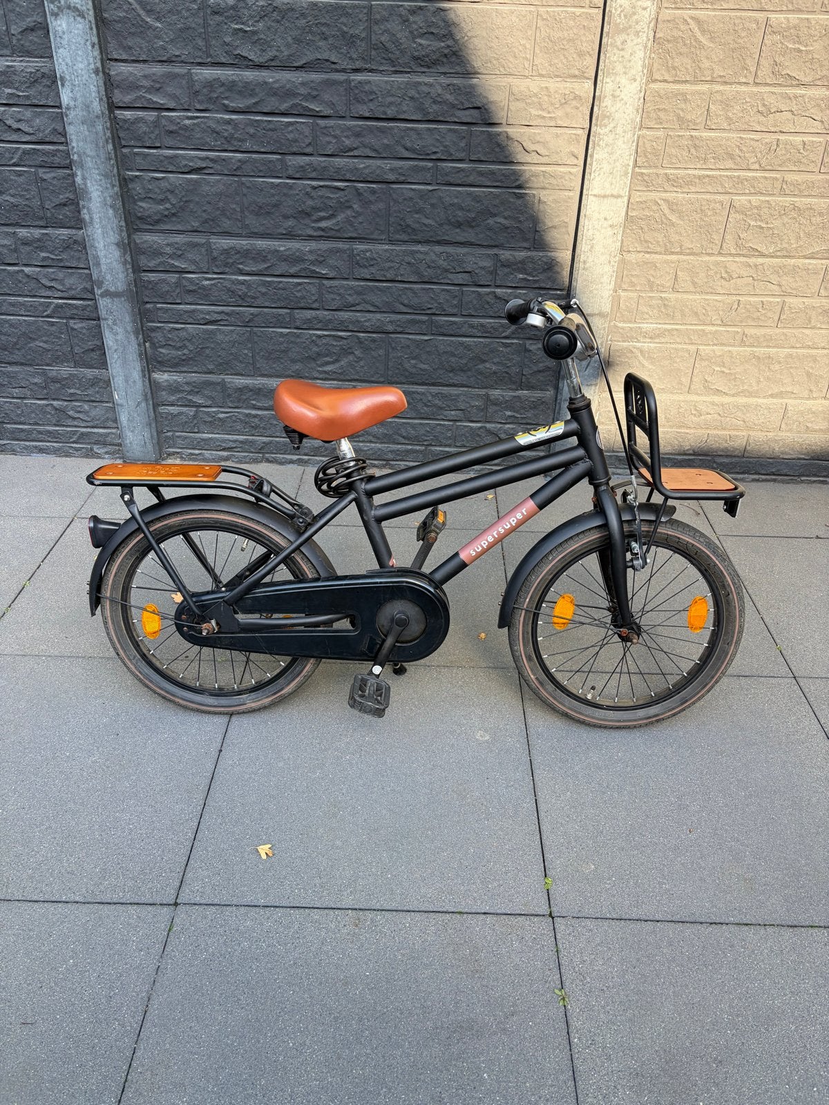 Kinderfiets 20 inch met zijwieltjes, Ophalen, Gebruikt, 20 inch of meer, Zijwieltjes