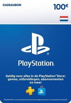 Playstation kaart t.w.v. 100,-, Tickets en Kaartjes, Eén persoon, Cadeaubon, Warenhuis- of Winkelbon