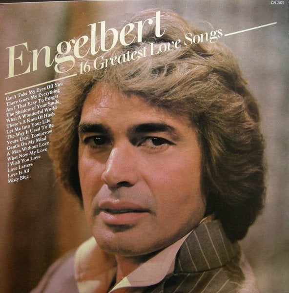 Engelbert Humperdinck – 16 Greatest Love Songs, Ophalen of Verzenden, Gebruikt, 12 inch