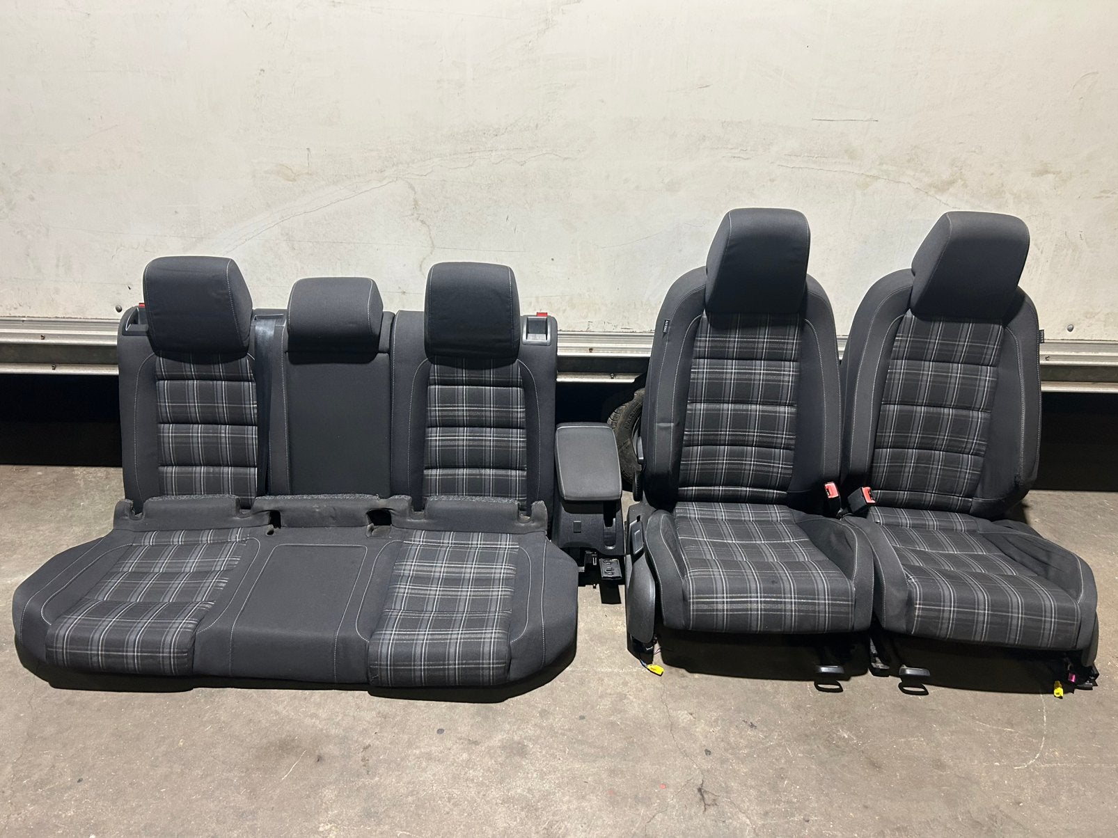 Interieur set golf 6 GTI 5drs met stoelverwarming, Ophalen of Verzenden, Gebruikt, Volkswagen