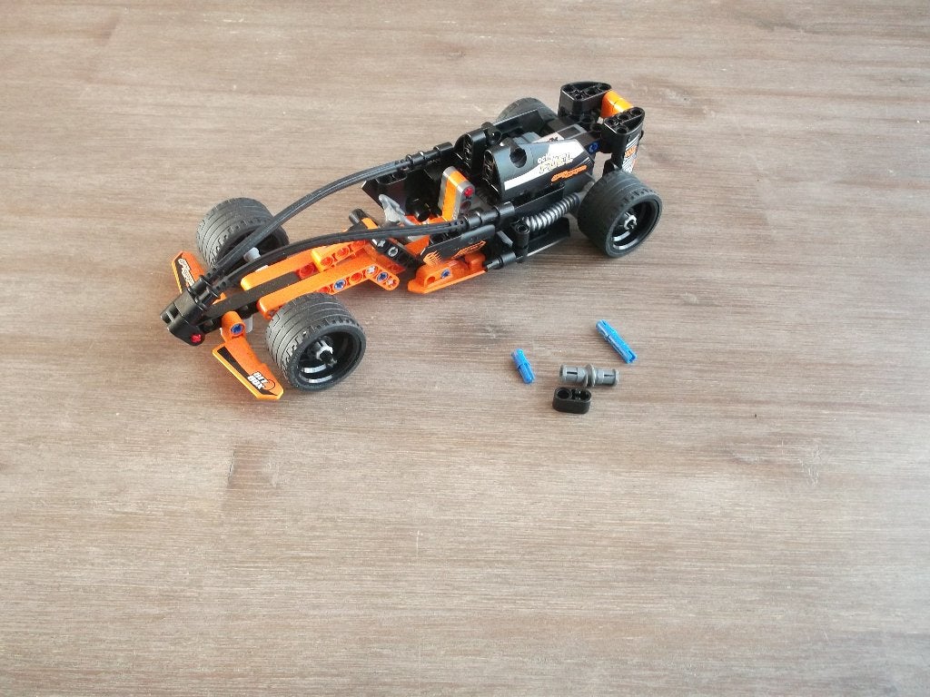 lego technic 42026 black champion racer (2014), Gebruikt, Lego, Ophalen of Verzenden, Technic