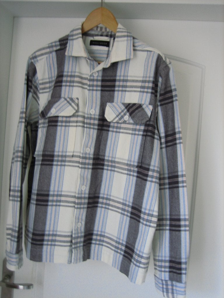 mooie blouse blousejas overshirt Hallinger XL bijna nieuw, Kleding | Heren, Overige kleuren, Hallinger, Ophalen of Verzenden, Zo goed als nieuw