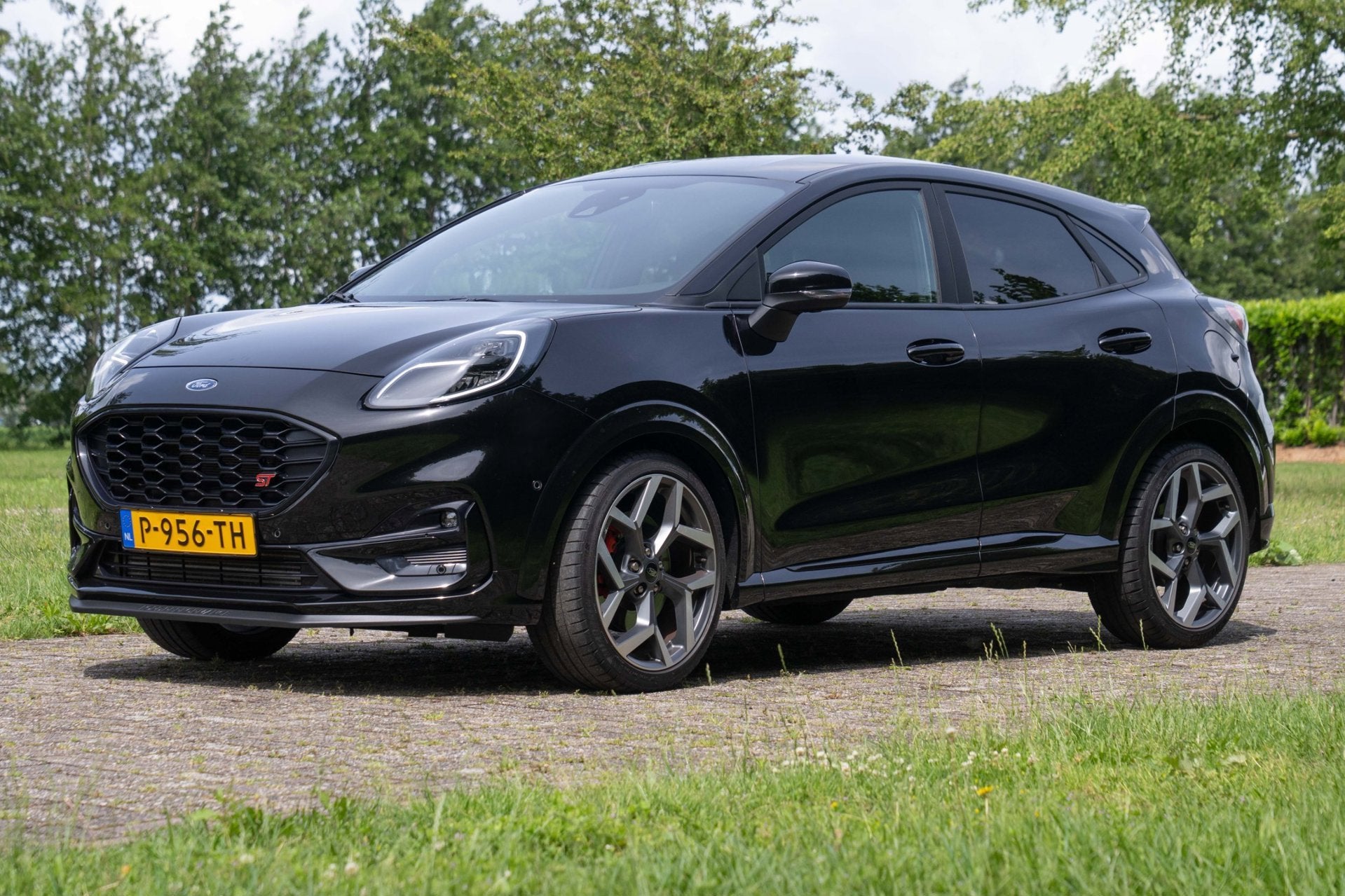 Ford Puma 1.5 EcoBoost ST-X 200PK Recaro B&O +NAP, Auto's, Ford, Leder en Stof, Zwart, Automatische klimaatregeling, Bedrijf