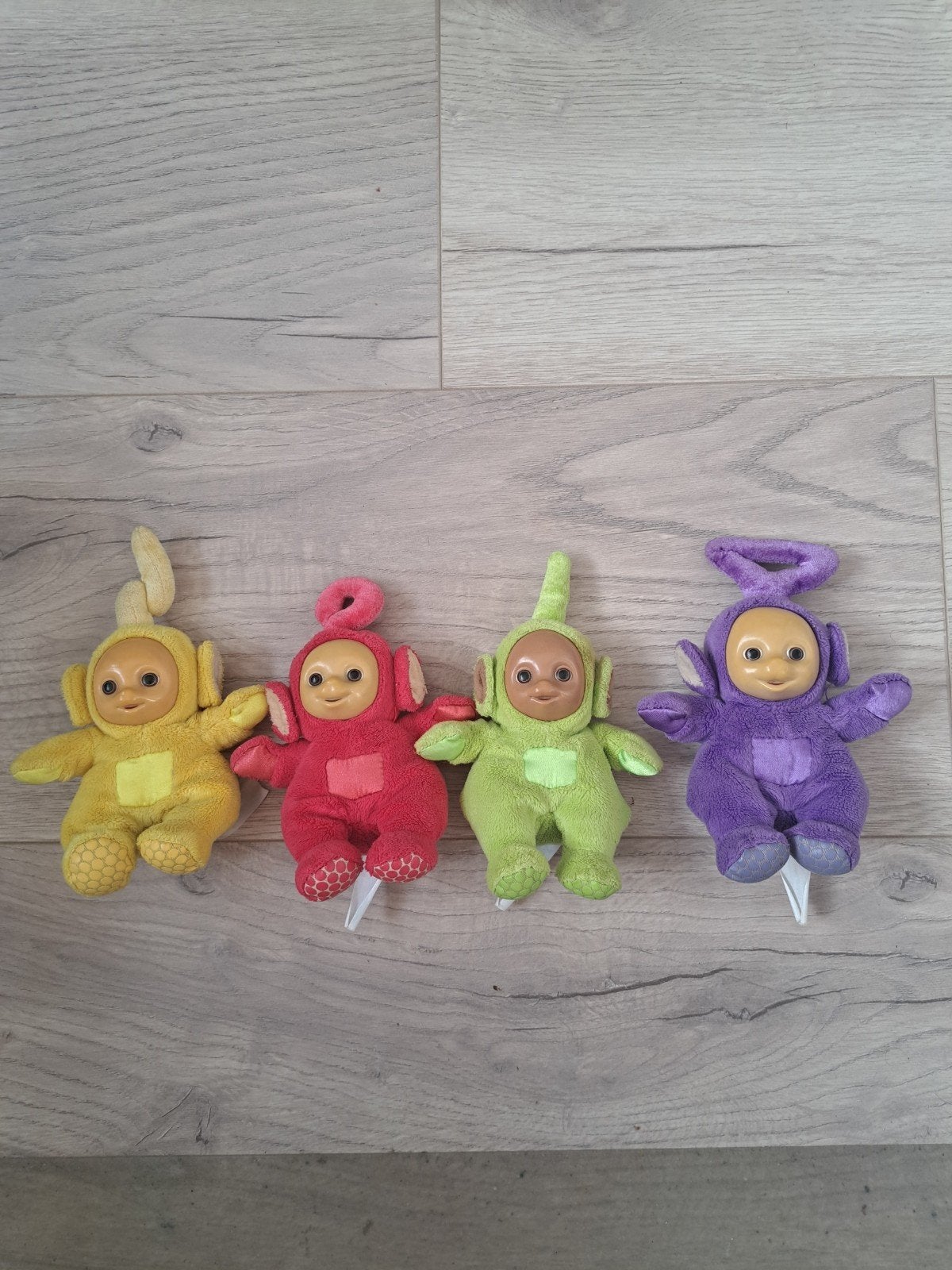 Teletubbies knuffels - set van 4, Overige merken, Overige karakters, Overige typen, Ophalen of Verzenden