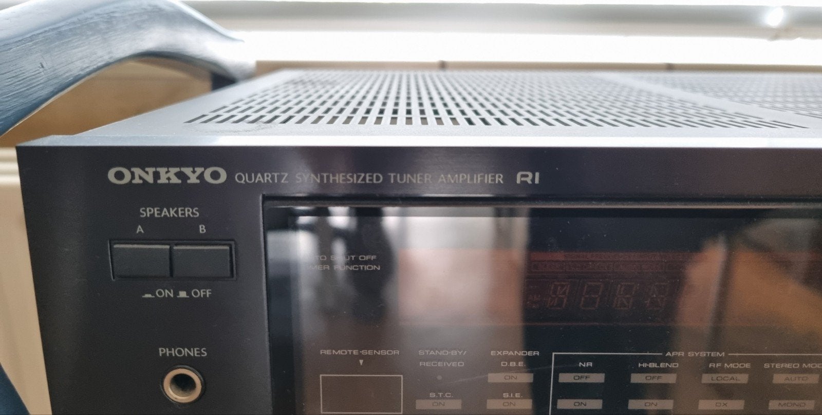 ONKYO TX-850 Quartz Synthesized Tuner Amplifier, Ophalen of Verzenden, Gebruikt, 120 watt of meer, Onkyo