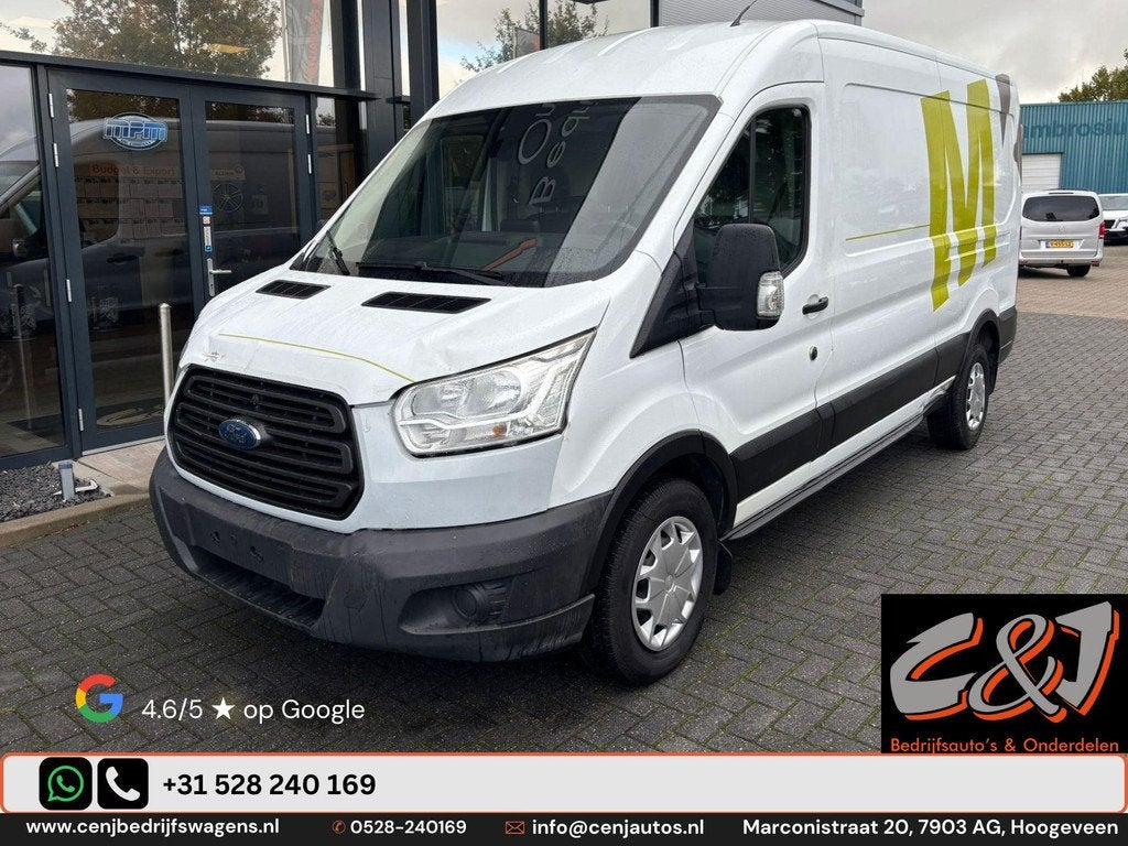 Ford Transit 350L 2.0TD 170pk 125kW M6 Limited, Overige carrosserieën, Wit, Ford, 2000 cc