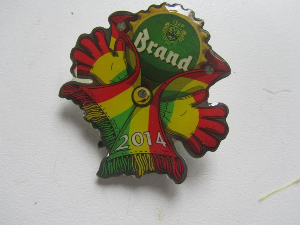 speld BRAND BIER 2014, Verzamelen, Ophalen of Verzenden, Zo goed als nieuw, Brand