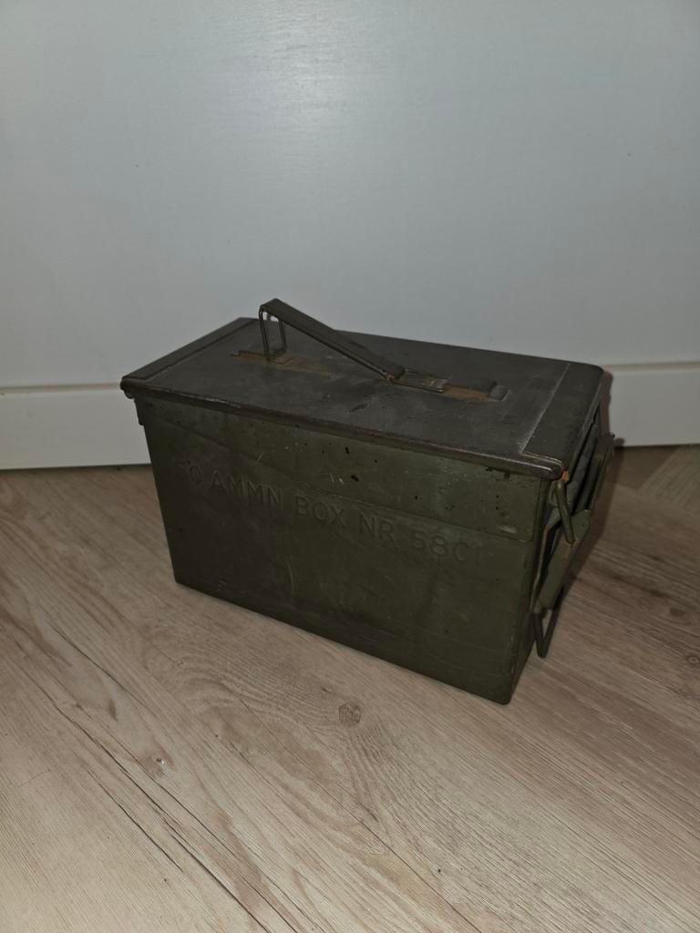Munutiekist, Ophalen of Verzenden, Landmacht, Nederland