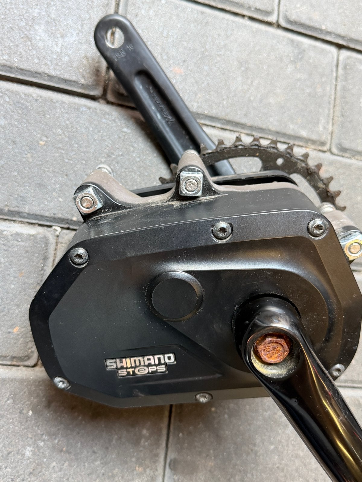Goed werkende Shimano Steps middenmotor DU-E6001, Elektrische fiets, Gebruikt, Ophalen of Verzenden, Motor