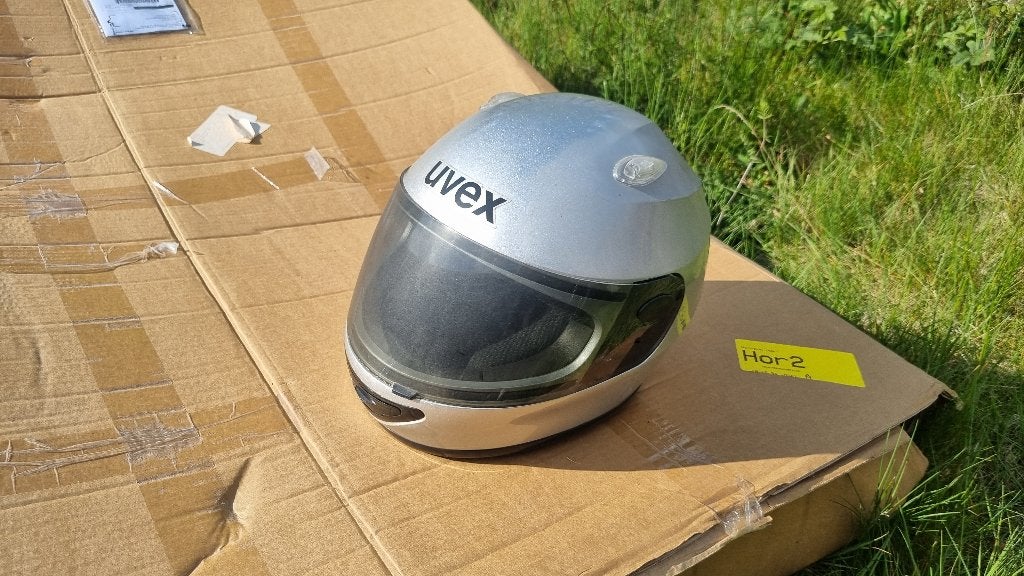Uvex integraalhelm mt S, Motoren, Overige merken, Ophalen of Verzenden, Integraalhelm, S
