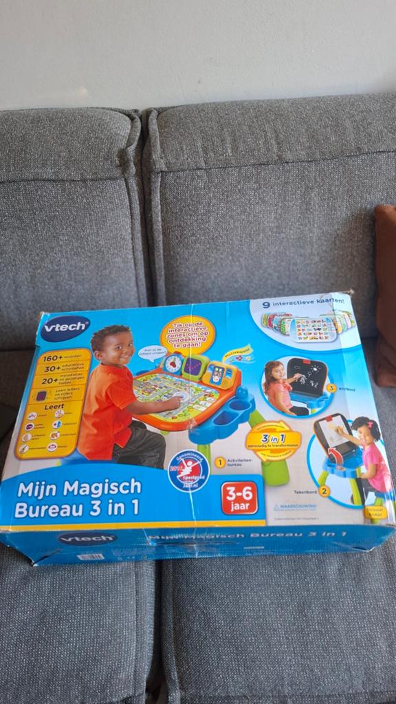 VTech Magisch Bureau 3-in-1 - Compleet en werkend, Kinderen en Baby's, Speelgoed | Vtech, Ophalen of Verzenden