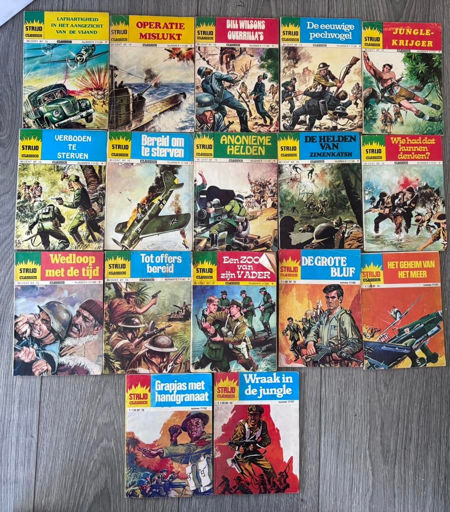 Strijd classics stripboeken, Meerdere comics, Ophalen of Verzenden, Gelezen, Europa