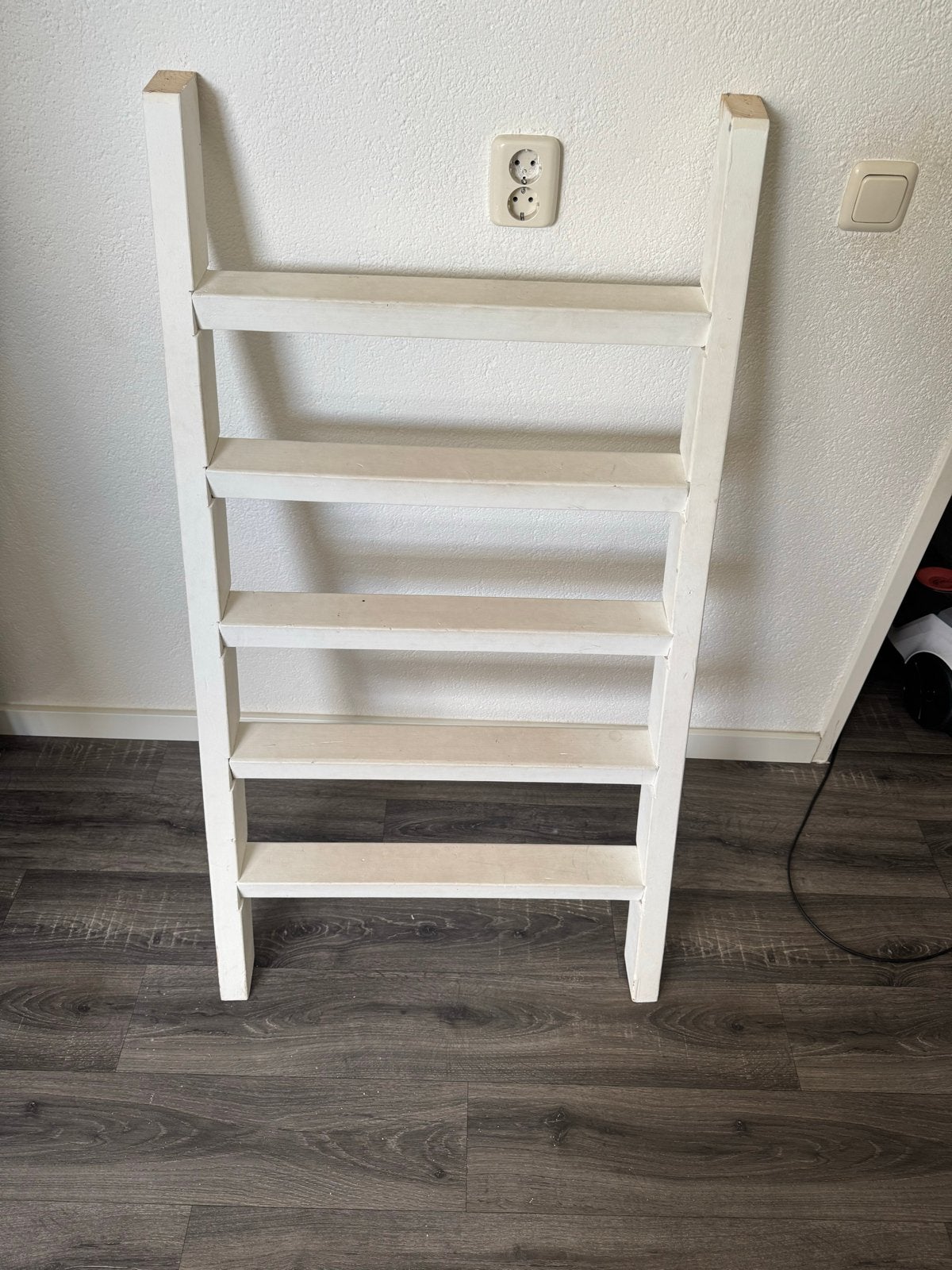 Houten trap - Ideaal voor decoratie of als boekenrek, Doe-het-zelf en Verbouw, Ladders en Trappen, Ophalen, Gebruikt, Ladder, Minder dan 2 meter