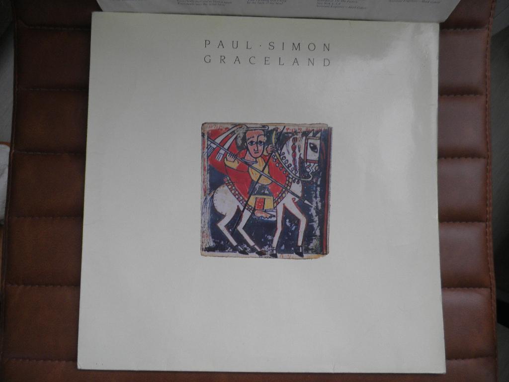 Paul simon graceland, Cd's en Dvd's, Vinyl | Pop, Inclusief binnenhoes, Ophalen of Verzenden, Gebruikt, 12 inch