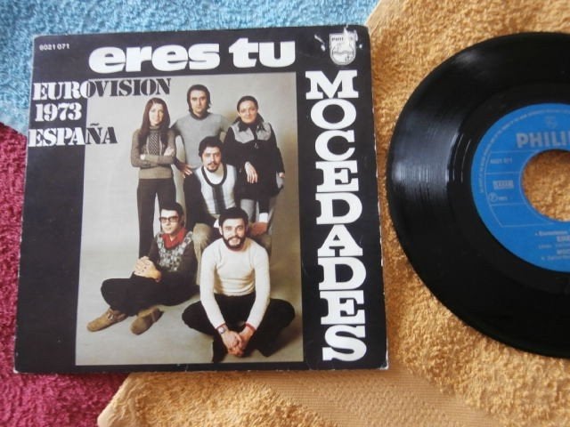 Mocedades - Eres Tu., Cd's en Dvd's, Vinyl Singles, Zo goed als nieuw, Pop, 7 inch, Ophalen of Verzenden