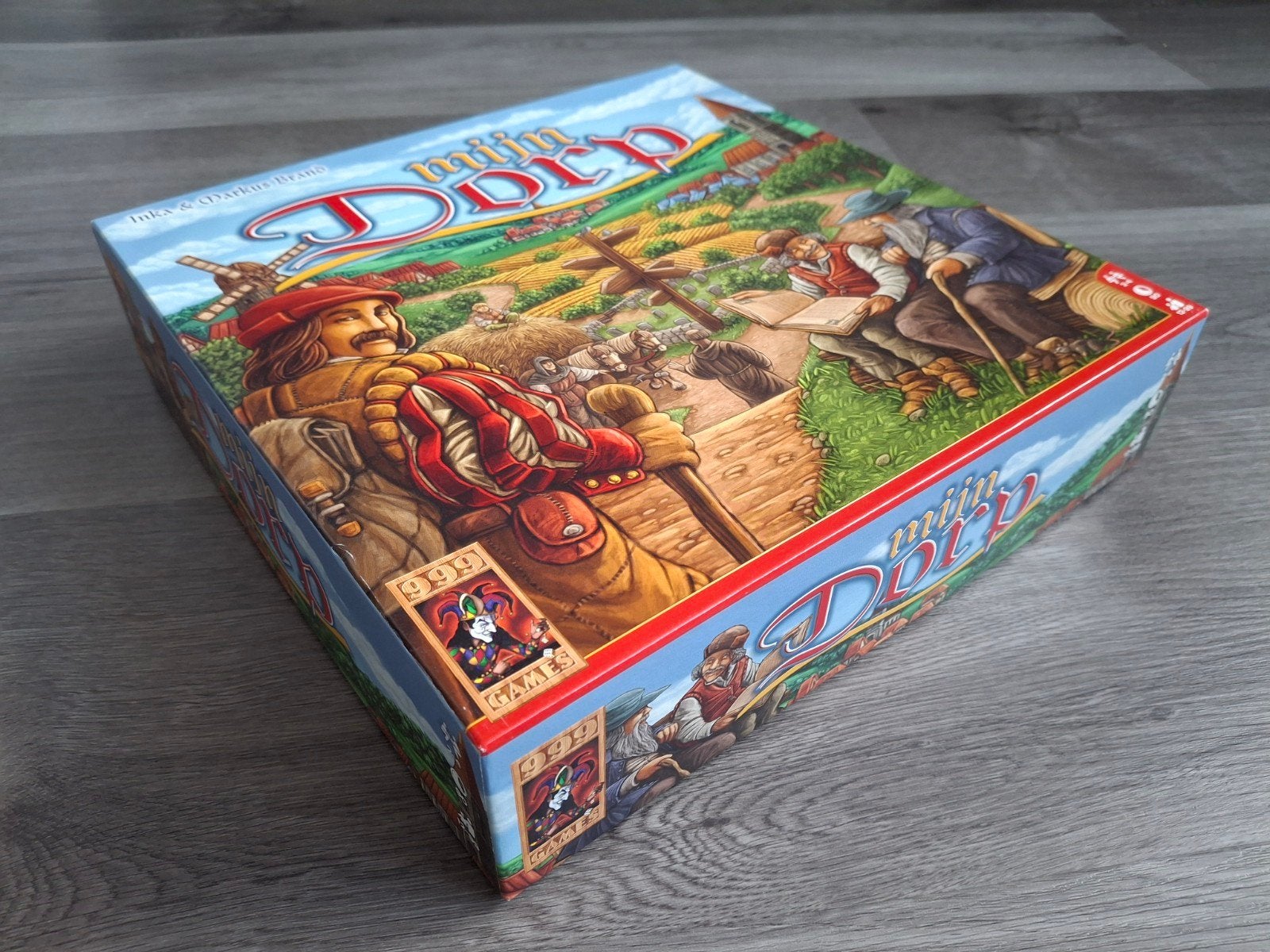 Mijn Dorp bordspel - Zo goed als nieuw en compleet, Een of twee spelers, Ophalen of Verzenden, Zo goed als nieuw, 999 Games