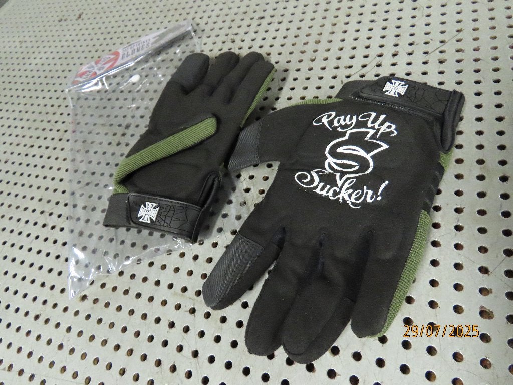 Motor handschoenen nieuw! West coast choppers maat Medium, Ophalen of Verzenden, West Coast Choppers, Handschoenen, Nieuw met kaartje