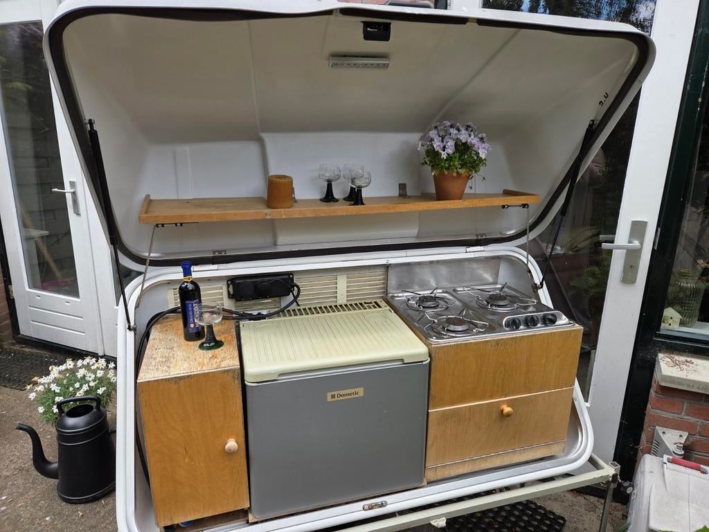 Disselkeuken Holtkamper Cocoon WhiteBox campingkeuken, Ophalen